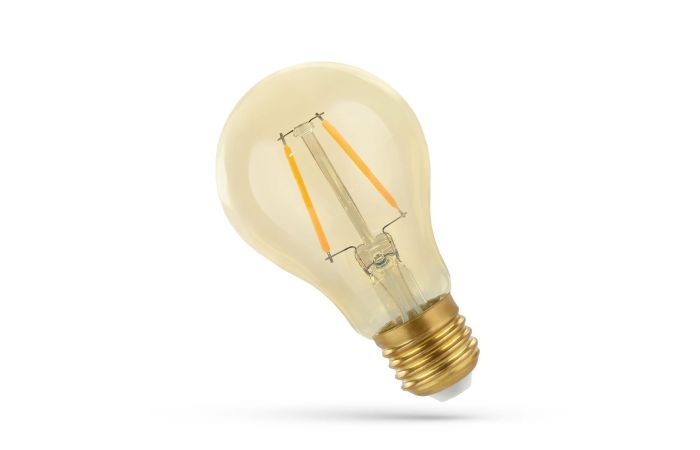 Lampa LED GLS COG 2W 240lm WW 2400K E27 230V RETROSHINE przeźroczysta ciepła biała | WOJ+14077 Wojnarowscy