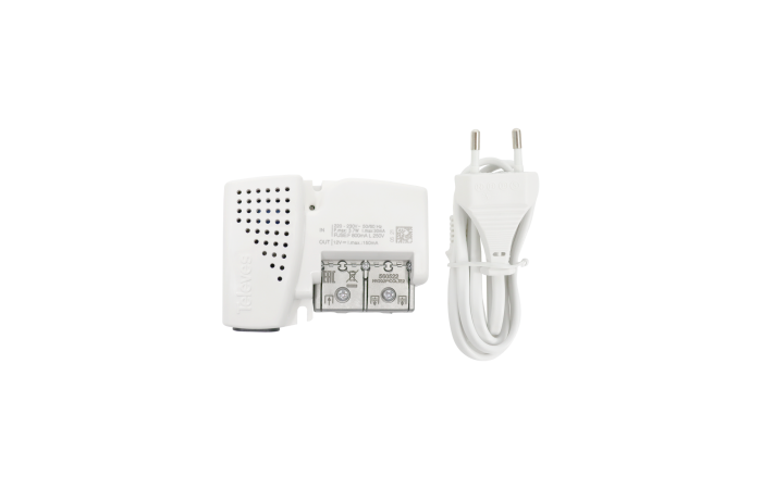 Wzmacniacz domowy PicoKom 1we/2wy "EasyF": 47…694MHz W.10/16dB Vwy 98/101dBµV | 560522 Televes