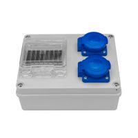 Rozdzielnica n/t R-BOX 200x150x132mm, 190 4S, 2x230V + okienko inspekcyjne, IP44, biała | B.18.190-3 Pawbol