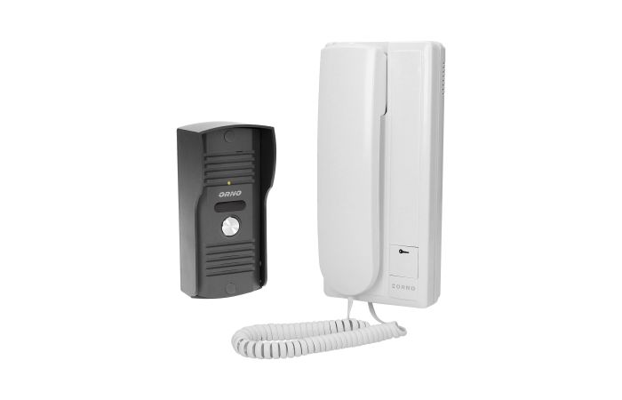 Zestaw domofonowy jednorodzinny, 4-żyłowy, wandaloodporny, ENSIS | OR-DOM-RL-913 Orno