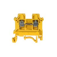 Złączka szynowa gwintowa 4mm2 TS32,35 1-tor ZSG1-4.0Nz Nowa, żółta | 11321314 Simet