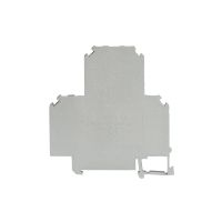 Złączka szynowa gwintowa piętrowa, 4mm2 TS35 2-tory ZUW2-4.0s, szara | 13304312 Simet