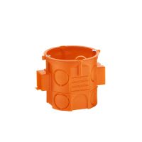 Puszka instalacyjna p/t 60 łączona głęboka z wkrętami S60DFW pomarańczowa | 33069008 Simet