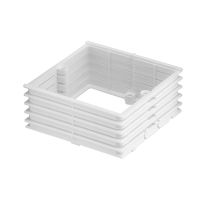 Pierścień dystansowy segmentowy 71x71x30 wewnętrzny PDM60W biały | 37289006 Simet