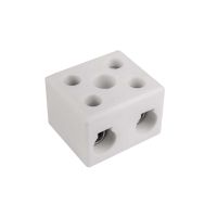 Złączka gwintowa porcelanowa, 16mm2, 2-tory, biała CPO-30A-2P | 80732516 Simet