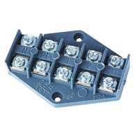 Płytka odgałęźna 2,5mm2, 5-biegunowa ZPT-5-2.5 czarna | 83002007 Simet