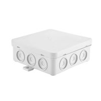 Puszka instalacyjna n/t 100x100 dławicowana Fastbox N7W biała | 83007006 Simet