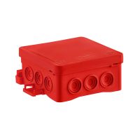 Puszka instalacyjna naścienna, NS6, FASTBOX&HOOK, czerwona | 35346101 Simet