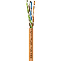 Kabel teleinformatyczny bezhalogenowy BITLAN U/UTP kat.5e 200MHz LSOH pomarańczowy BĘBEN | TI0008 Bitner