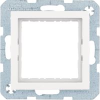 Zestaw adaptacyjny do modułów 45x45mm, biały, mat, B.x | 14401909 Hager