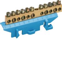 Listwa przyłączeniowa z cokołem neutralna 5x16 + 6x10 mm2 | KM11N Hager