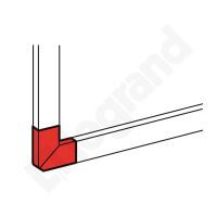 Kąt płaski DLP do listwy 35x105mm | 010784 Legrand