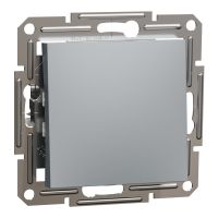 Łącznik schodowy bez ramki stal 10AX 250V, Asfora | EPH0400162 Schneider Electric
