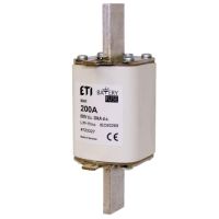 Wkładka bezpiecznikowa (topikowa) NH1/K 200A gBat 800V DC Magazyny energii / Z wybijakiem | 004723337 Eti