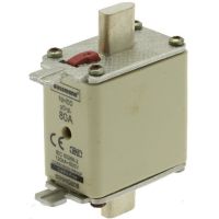 Wkładka bezp NH00 gL/gG 80A 500V, podw wskaźnik (zwłoczna), 0NH FUSE 80AMP 500V gG SIZE 00 DUAL IND | 80NHG00B Eaton