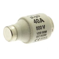 Wkładka DIII 40A T GL/GG 500VAC E33 FUSE-D3 40A T GL/GG 500VAC E33 | 40D33 Eaton