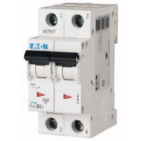 Wyłącznik nadprądowy 2P B 4A 6kA AC, PL6-B4/2 | 286551 Eaton
