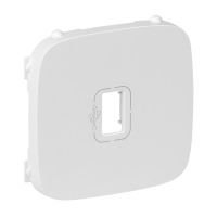 Plakietka gniazda USB z przewodem, biała, Valena Allure | 754755 Legrand