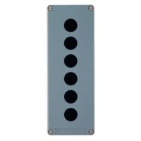 Kaseta sterownicza pusta 6-otworów Fi-22mm 80x220mm cynowana | XAPM4506 Schneider Electric