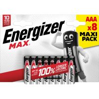 Bateria Energizer MAX AAA LR03 /8 eco (opak 8 szt) | 7638900437980 Energizer