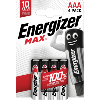 Bateria Energizer MAX AAA LR03 /4 eco (opak 4 szt) | 7638900438147 Energizer