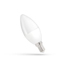 Lampa LED 8W 710lm CW 6000K E14 świeczka matowa 230V Spectrum | WOJ+14222_8W Wojnarowscy