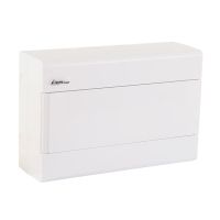 Rozdzielnica moduł. n/t SRn-12/B 1x12 198x298x95mm IP40 (N+PE) drzwi białe, biała (1/240szt) | 1.13 Elektro-Plast Opatówek