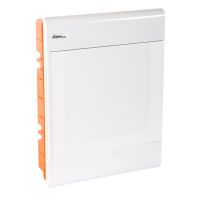 Rozdzielnica moduł. p/t SRp-24/B 2x12 397x298x104mm IP40 (N+PE) drzwi białe, biała (1/110szt) | 2.15 Elektro-Plast Opatówek