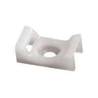 Podstawka montażowa do opasek - przykręcana PMP-10-5-100 biała (100szt) | 25.200 Elektro-Plast Opatówek