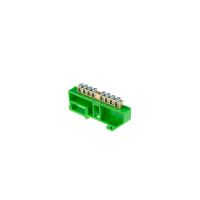 Listwa zaciskowa (izolowana) LZGTH-8p 86x12x43mm zielona (20szt) | 49.308 Elektro-Plast Opatówek