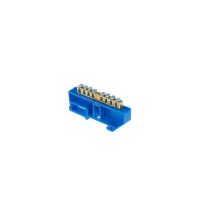 Listwa zaciskowa (izolowana) LZBTH-8p 86x12x43mm niebieska (20szt) | 49.318 Elektro-Plast Opatówek