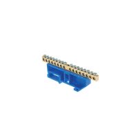 Listwa zaciskowa (izolowana) LZBTH-16p 112x12x43mm niebieska (20szt) | 49.316 Elektro-Plast Opatówek