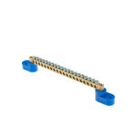 Listwa zaciskowa LZPB-20P 175x16x28mm niebieska (20szt) | 49.422 Elektro-Plast Opatówek