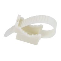 Uchwyt paskowy UP-22 biały (100szt) | 12.1 Elektro-Plast Opatówek