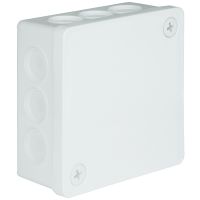 Puszka n/t VP 023-01 IP55 12-wl 2wkr z osł. 86x86x40mm biała (1szt) | 61.131 Elektro-Plast Opatówek