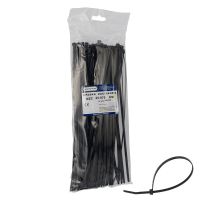 Opaska zaciskowa OZC 25-075 UV czarna (100szt) | 25.075 Elektro-Plast Opatówek