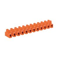 Listwa zaciskowa PS-10P - 12 torowa, 12x10 pomarańczowa (10szt) | 19.555 Elektro-Plast Opatówek