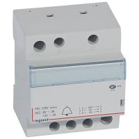 Modułowy transformator dzwonkowy TR323 12/8V 24VA | 413092 Legrand