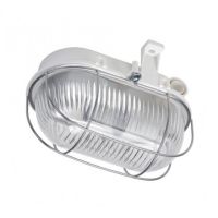 Oprawa kanałowa n/t Oval 60W E27 IP44 230V biały, simetal | 320170/EU Lena Lighting