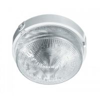 Oprawa plafon Rondo 100W E27 230V IP44 klosz przezroczysty | 150036/BD Lena Lighting