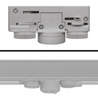 Adaptor elektryczny do szyny owalnej/kwadratowej/dostropowej 3F Szary | IV7600-00-20 PXF Lighting