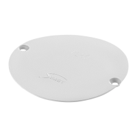 Pokrywa puszki 60mm przykręcana do PV 60K/60D PL60 | 37107006 Simet