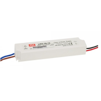 Zasilacz impulsowy LED 18W 12V/1.5A IP67 Mean Well | LPH-18-12 Meanwell