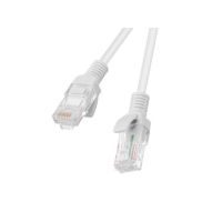 Patchcord kat.5E UTP 1m szary FLUKE PASSED LANBERG 10-PACK | PCU5-20CC-0100-S Lanberg