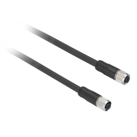 Konektor żeński prosty 2xM12 5P 0.3M | XZCR1111064D03 Telemecanique Sensors