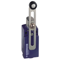 Łącznik krańcowy dźwignia o zmiennej długości z rolką 1NC+1NO dławik ISO M16x1.5 OsiSense XC | XCKD2145P16 Telemecanique Sensors
