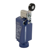 Łącznik krańcowy dźwignia z rolką termoplastyczną 1NC+1NO dławik ISO M12x1,5 | XCKP2118M12 Telemecanique Sensors