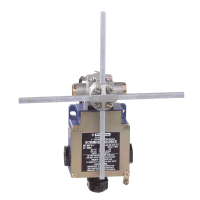 Łącznik krańcowy OsiSense ATEX D dźwignia ze skrzyżowanymi prętami, 2x(2 NC), dławik M20x1.5 | XCKMR54D1H29EX Telemecanique Sensors