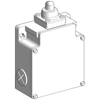 Łącznik krańcowy OsiSense XC XCKML, trzpień z końcówką metalową, 2x(1NC+1NO), migowe, Pg13 | XCKML110 Telemecanique Sensors