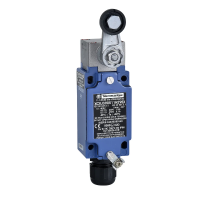 Łącznik krańcowy OsiSense ATEX D z dźwignią rolkową 2NC+1NO | XCKJ390511H29EX Telemecanique Sensors